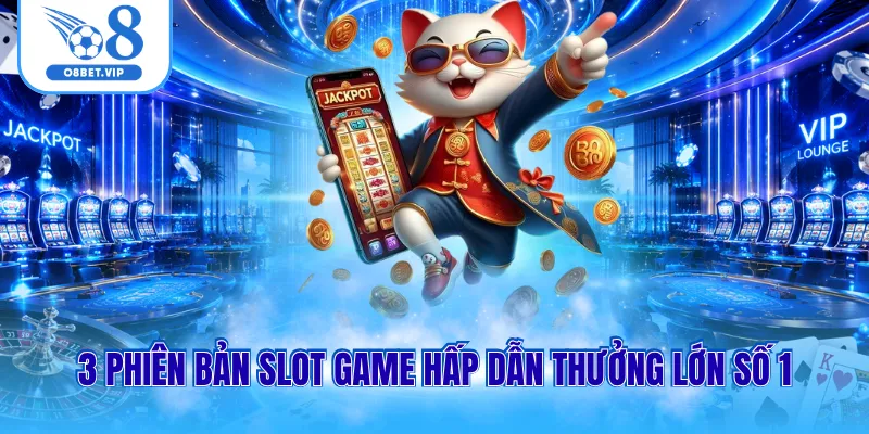 3 phiên bản slot game hấp dẫn thưởng lớn số 1