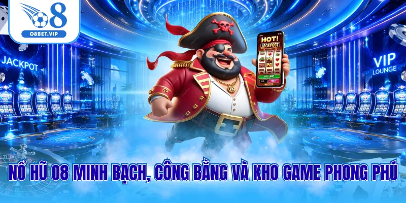 Nổ hũ O8 minh bạch, công bằng và kho game phong phú